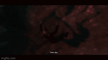 a close up of a person 's stomach with a red light coming out of it .