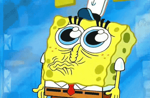 a cartoon of spongebob wearing a captain hat