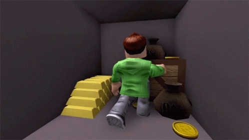 Stealing Robbery GIF - Stealing Robbery Gold Bars GIFs