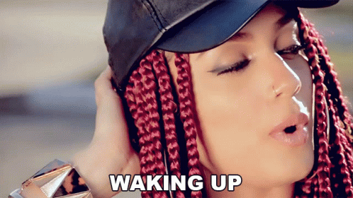 Waking Up Danielle Leigh Curiel GIF - Waking Up Danielle Leigh Curiel Danileigh GIFs