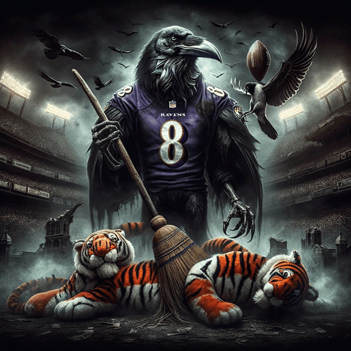 Ravens Sweep The Bengals GIF - Ravens Sweep The Bengals GIFs