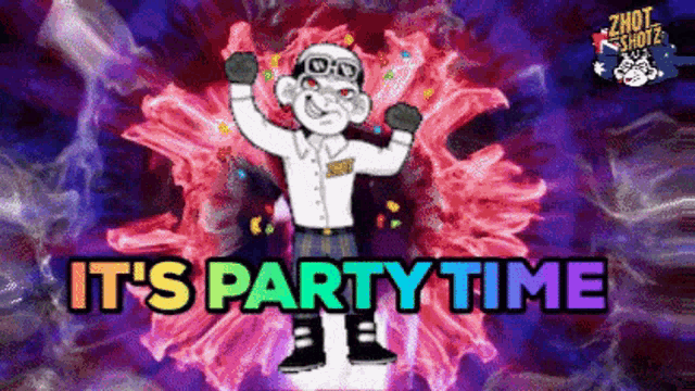 Its Party Time Party Dance GIF - Its Party Time Party Time Party Dance GIFs