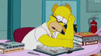Stressed Homer GIF - Simpsons GIFs