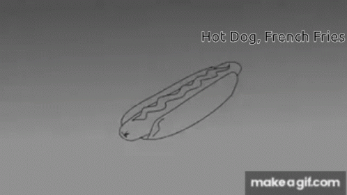 Hot Dogs French Fries GIF - Hot Dogs French Fries Come On Baby GIFs