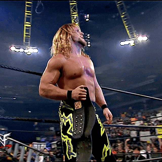 Chris Jericho Intercontinental Champion GIF - Chris Jericho Intercontinental Champion Ic Champion GIFs
