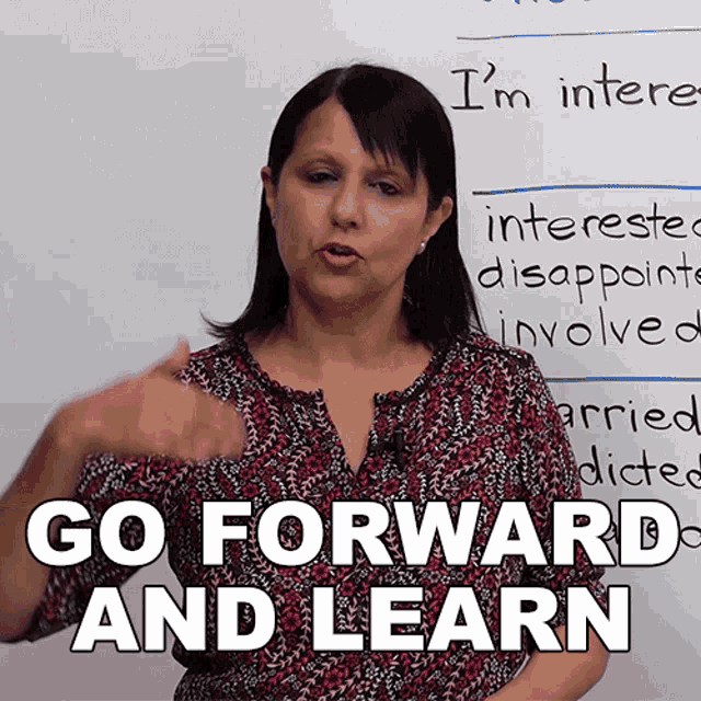 Go Forward And Learn Something More Rebecca GIF - Go Forward And Learn Something More Rebecca Engvid GIFs