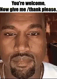 Kanye Rodevs GIF - Kanye Rodevs You'Re Welcome GIFs
