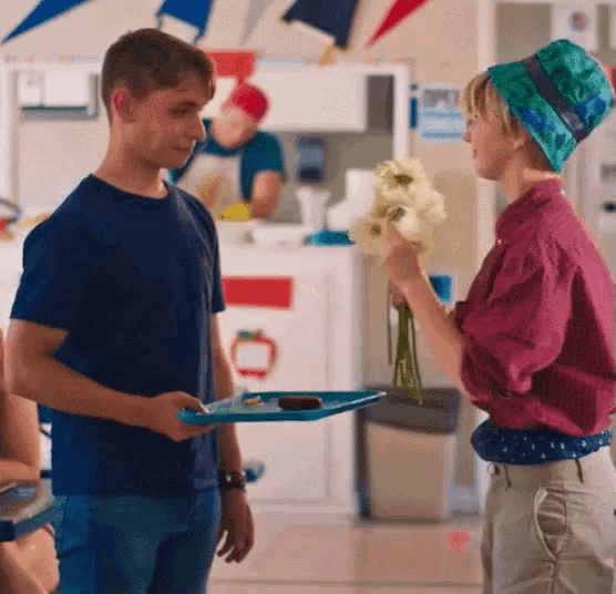 Here'S A Flower GIF - Awesomeness Tv Flowers For You Sweet GIFs