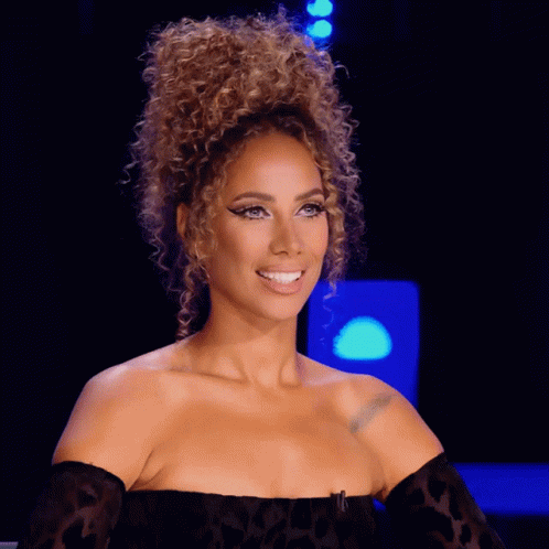 Laughing Leona Lewis GIF - Laughing Leona Lewis Queen Of The Universe GIFs