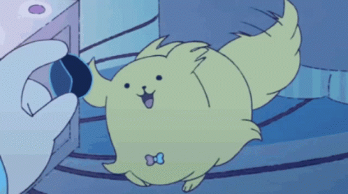 Bee And Puppycat Sticky GIF - Bee And Puppycat Sticky Dog GIFs