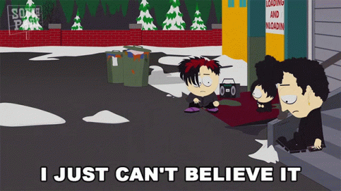 I Just Cant Believe It Michael GIF - I Just Cant Believe It Michael South Park GIFs