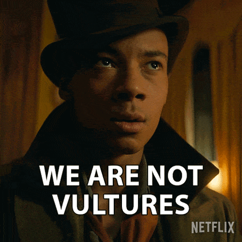 We Are Not Vultures Jesper Fahey GIF - We Are Not Vultures Jesper Fahey Shadow And Bone GIFs