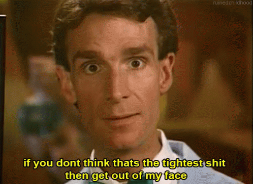 Get Out Of My Face GIF - Get Out Of My Face Billnye GIFs