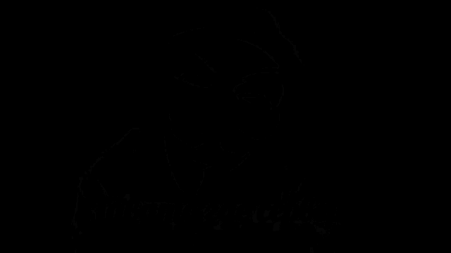 a black and white photo of a man wearing a hooded mask with the words tabamo zae cenben below him