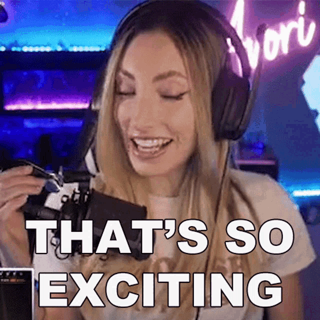 Thats So Exciting Avori GIF - Thats So Exciting Avori Cant Wait GIFs