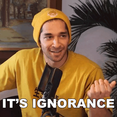 Its Ignorance Wil Dasovich GIF - Its Ignorance Wil Dasovich Wil Dasovich Superhuman GIFs