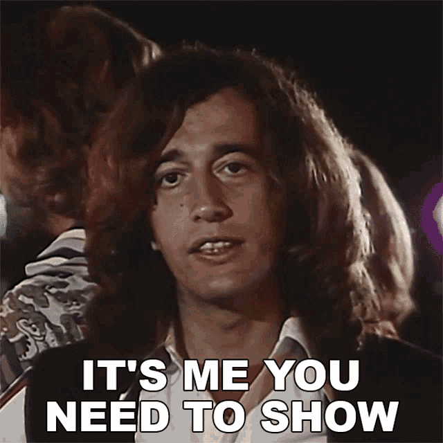 Its Me You Need To Show Robin Gibb GIF - Its Me You Need To Show Robin Gibb Bee Gees GIFs