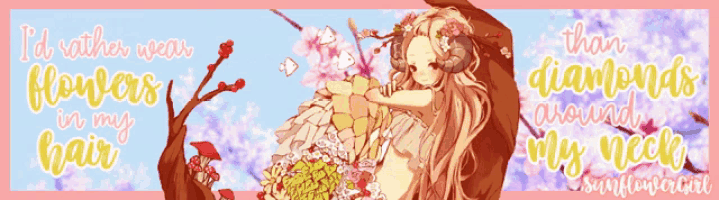 a picture of a girl with flowers in her hair and the words " id rather wear flowers in my hair "
