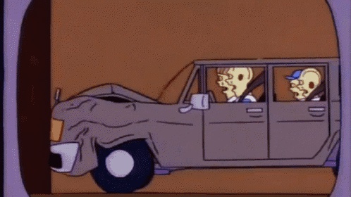 Car Crash GIF - The Simpsons Dummy Wreck GIFs
