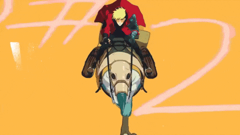 a man is riding on the back of a horse with the words wa wa wa written in the background