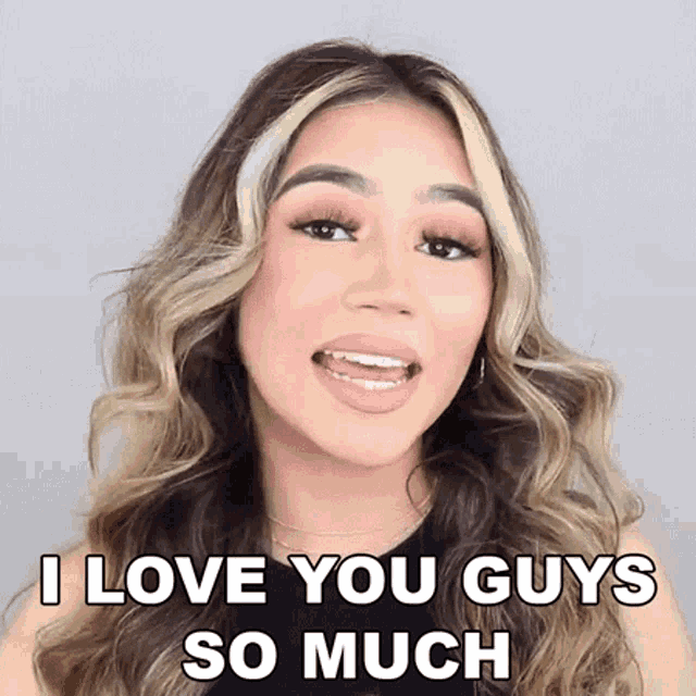 I Love You Guys So Much Isabella Chavez GIF - I Love You Guys So Much Isabella Chavez Ilysm GIFs
