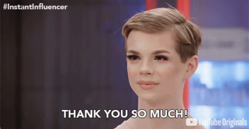 Thank You So Much Benny Cerra GIF - Thank You So Much Benny Cerra Instant Influencer GIFs