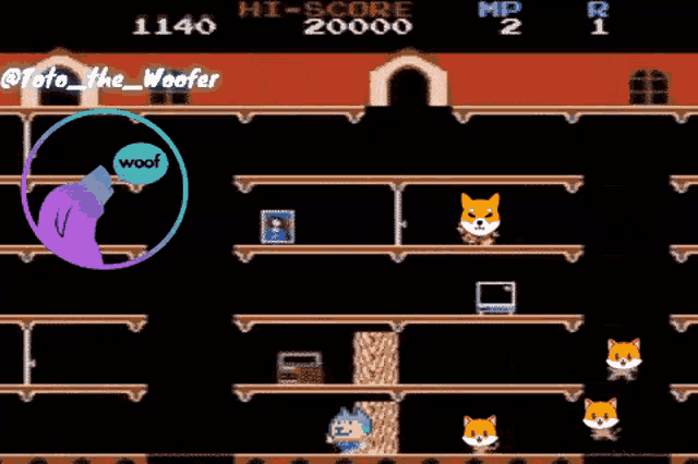 a screenshot of a video game with a score of 20000 points