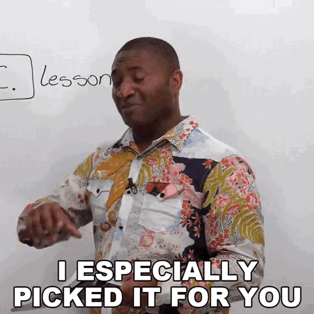 I Especially Picked It For You James GIF - I Especially Picked It For You James Engvid GIFs