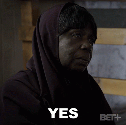 Yes Marva GIF - Yes Marva Ruthless GIFs