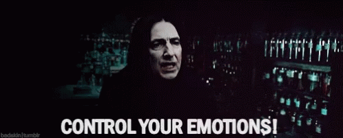 Harry Potter Control Your Emotions GIF - Harry Potter Control Your Emotions Severus Snape GIFs