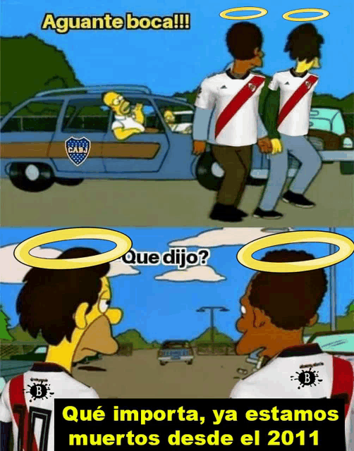 a cartoon of homer simpson in a cabj uniform