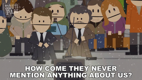 How Come They Never Mention Anything About Us Stephen Abootman GIF - How Come They Never Mention Anything About Us Stephen Abootman South Park GIFs