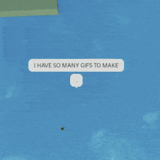 a cartoon character is standing in front of a building with a sign that says annoying .