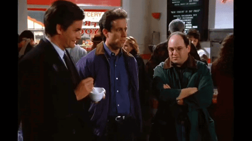 Seinfeld George Costanza Elbow GIF - Seinfeld George Costanza Elbow Seinfeld Nudge GIFs
