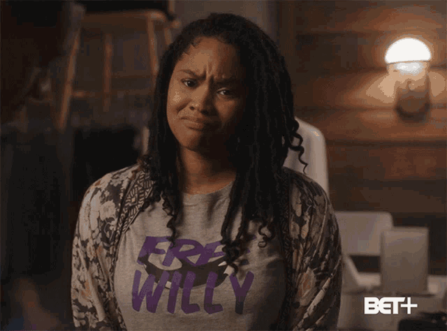 a woman with dreadlocks is saying i think i 'm gonna cry