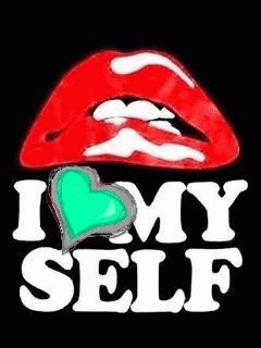 I Love Myself Lip GIF - I Love Myself Lip Bite GIFs
