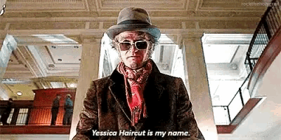 Yessica Haircut GIF