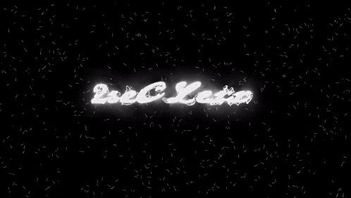 a black background with white sprinkles and the words 2sec lean