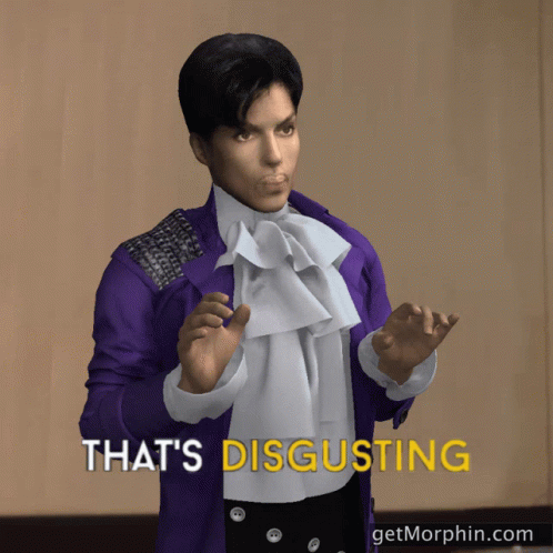 Prince Singer GIF - Prince Singer Thats Disgusting GIFs