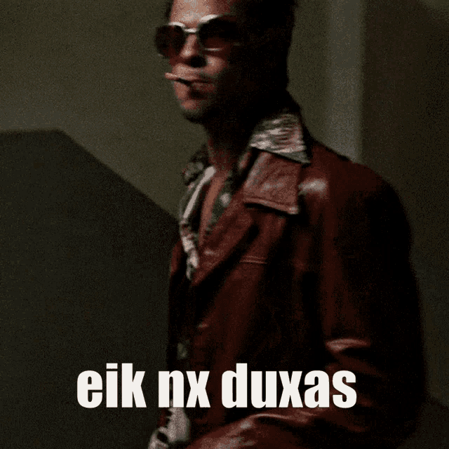 Tyler Durden Sigma GIF - Tyler Durden Sigma Eik Nx Duxas GIFs
