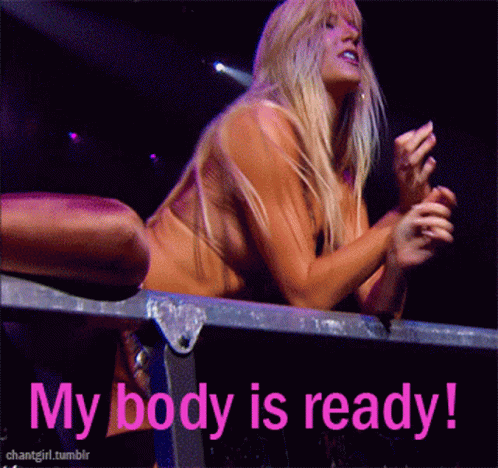 Heather Morris My Body Is Ready GIF - Heather Morris My Body Is Ready Im Ready GIFs