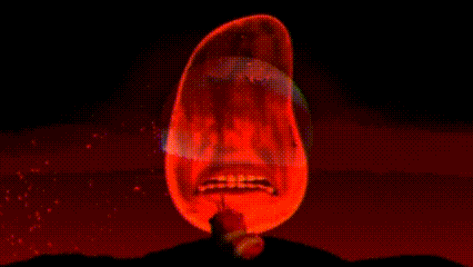 a pixelated image of a man 's face with the words ameneurosis written below it .