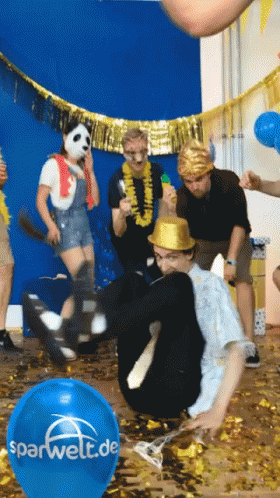 Birthday Party GIF - Birthday Party Dancing GIFs