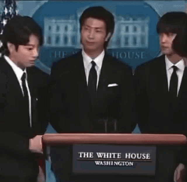 Jungkook White House Jungkook GIF - Jungkook White House Jungkook Jk Reaction GIFs
