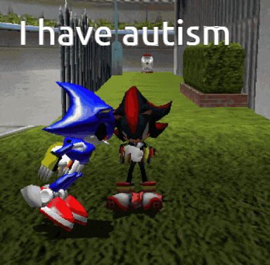 a screenshot of a video game with the words i have autism at the top