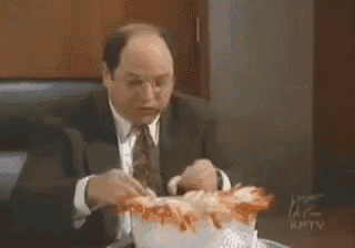 Ocean Running Out Of Shrimp  GIF - Seinfeld George Costanza GIFs