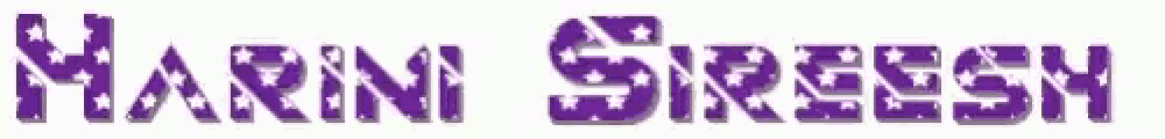 the name marina is written in purple on a white surface
