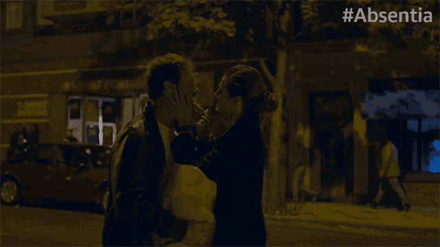 Kissing Stana Katic GIF - Kissing Stana Katic Angel Bonanni GIFs