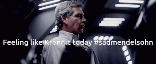 Orson Krennic Sad GIF - Orson Krennic Sad Ben Mendelsohn GIFs
