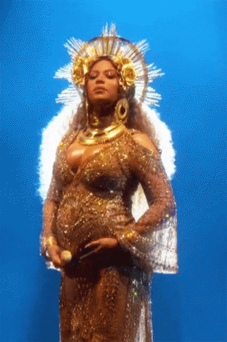 Queeny GIF - Beyonce Goddess Golden GIFs